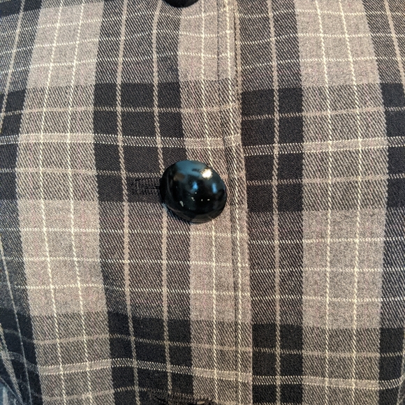 San Francisco plaid button up jacket sz 13 junior - Picture 10 of 14